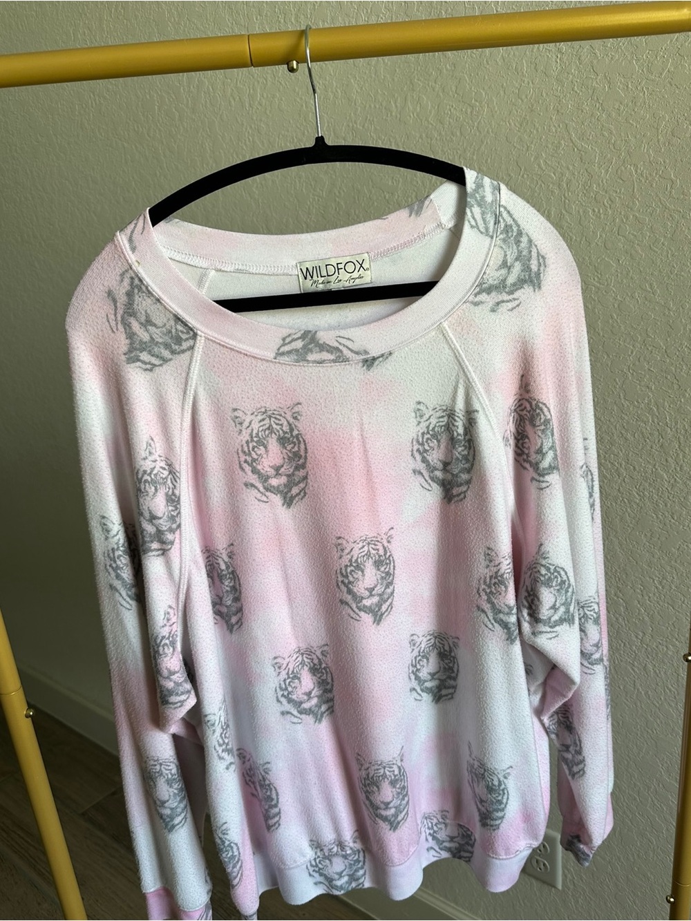 wildfox tiger sweatshirt - L